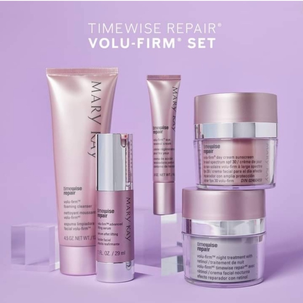 Mary Kay Pink Cleanser and Exfoliant Skincare Set
